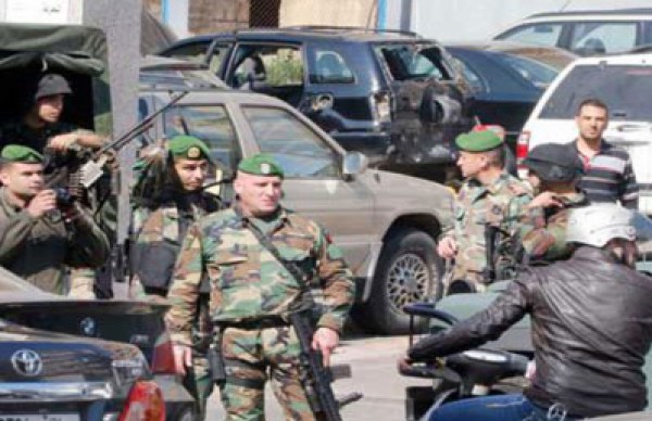 الجيش اللبناني يصد محاولات تسلل مسلحين في شرق البلاد