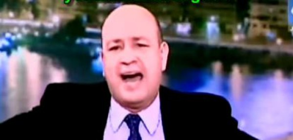 هجوم عمرو أديب على قناة الجزيرة و مقدمة نشرة الأخبار بعد إستضافتها لمسؤول إسرائيلي