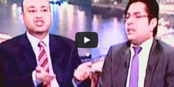 مشادة بين عمرو أديب وخالد أبو بكر بسبب "الدوري"