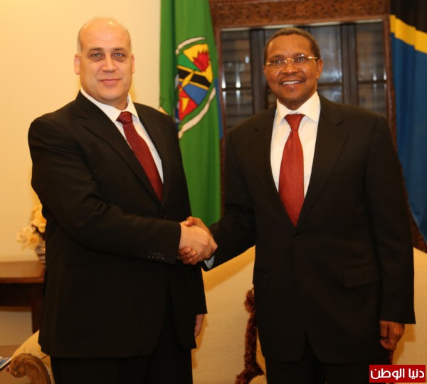 تنزانيا تودع سفير فلسطين