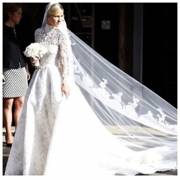 Nicky Hilton... فستان زفاف حالم