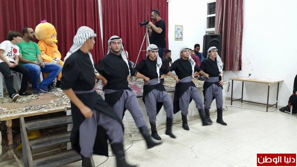 أشبال وزهرات حركة فتح تقيم حفل فرح ومرح للأطفال في اسكاكا