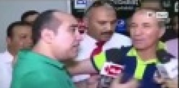 بالفيديو.. مذيع الحياة يتعدى بالضرب على مذيع صدى البلد