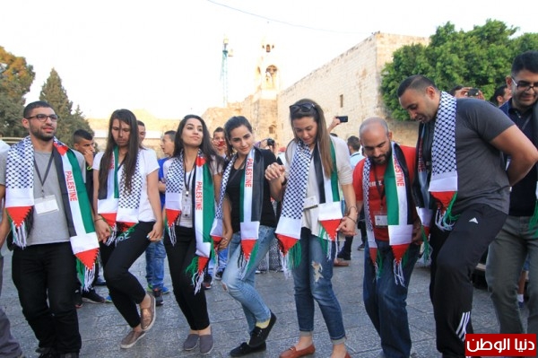 استقبال وفد المغتربين الفلسطينين من 10 دول حول العالم ضمن مشروع اعرف تراثك الوطني