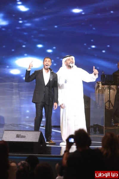 كاظم الساهر وحسين الجسمي يجتمعان في دويتو مشترك في مهرجان "مفاجآت صيف دبي 2015"
