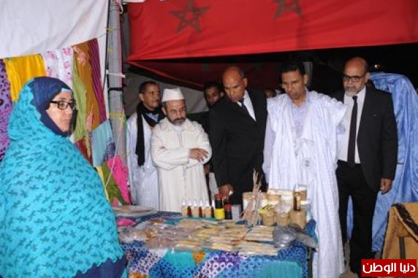 حضور موريتاني في فعاليات مهرجان الوطية جنوب المغرب