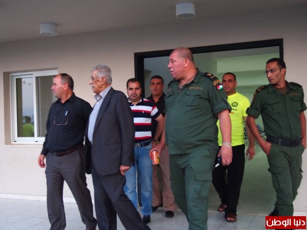 رئيس بلدية مدينة جنين يتفقد المخيم الصيفي فلسطين في عيون أبناء الشهداء السادس
