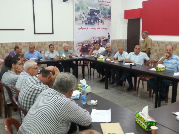 لقاء كادري للديمقراطية في لبنان يستعرض التحركات التضامنية مع شعبنا في فلسطين
