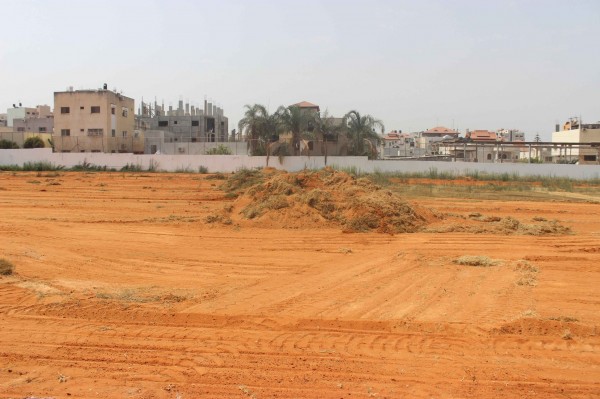 بلدية قلقيلية تشرع بالعمل في تأهيل ملعب كرة القدم