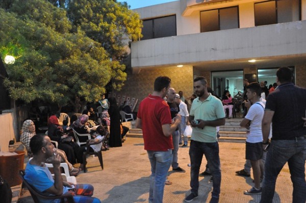 المكتب الاعلامي للجبهة الشعبية لتحرير فلسطين يجول على نازحي مخيم عين الحلوة في صيدا