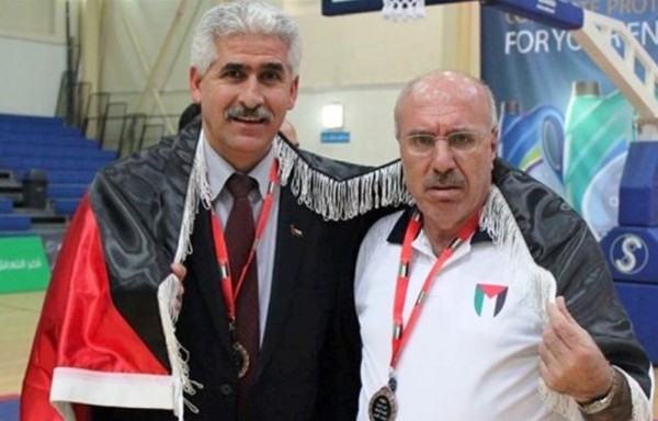 زيارة ذياب الى غزة خطوة تحول مهمته نحو تطوير رياضة كرة السلة