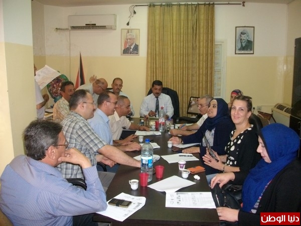 اللجنة الإقليمية للتخطيط والبناء في محافظة جنين تعقد جلستها رقم (24/2015 )