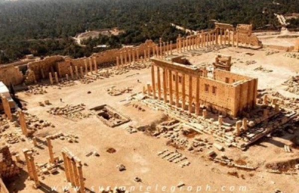 تنظيم الدولة دمر جزءا من معبد "بل" التاريخي في مدينة تدمر