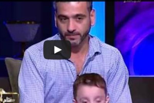 شاهد .. رسالة مؤثرة من لاجىء سوري إلى حكام العرب