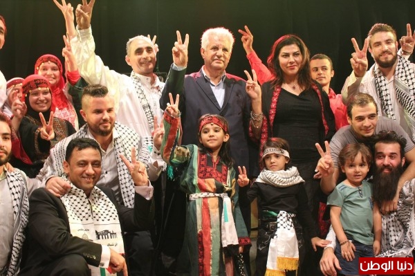 فرقة الفالوجا الفلسطينية تحيي حفلا فنيا في ساقية الصاوي بالقاهرة