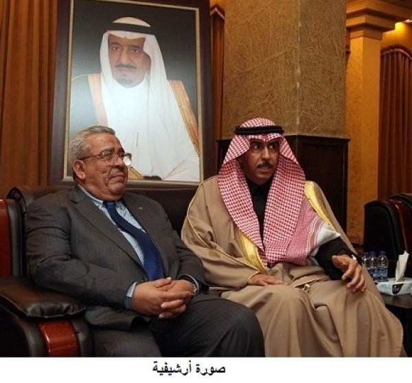 سفير خادم الحرمين الشريفين بعمّان يلتقي رئيس مجلس الأعيان الأردني