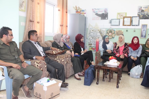 محافظة سلفيت بالتعاون مع الخدمات الطبية العسكرية تنظم يوم طبي ترفيهي للاطفال في خربة قيس