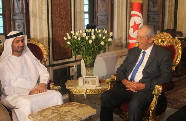 هيئة مكتب البرلمان العربي تجتمع مع رئيس مجلس نواب الشعب التونسي