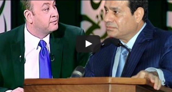 فيديو- أديب لـ المصريين : ليه عايزين تصنعوا من السيسي ديكتاتور ؟