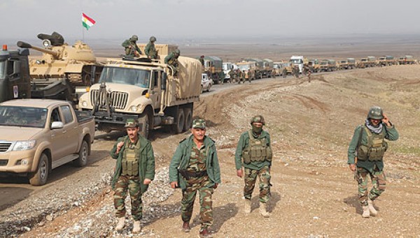 العشرات من “داعش ” يسلمون أنفسهم لقوات “البيشمركة” بالكوير – شمال غربي العراق