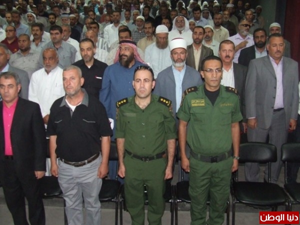 قوات الأمن الوطني الفلسطيني تشارك في المؤتمر الديني "رسالة عمان"