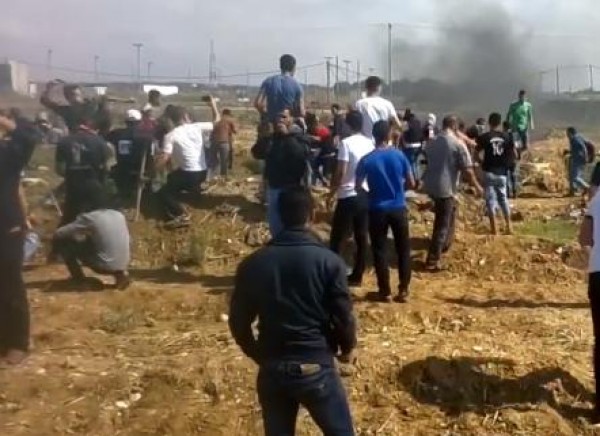 فيديو جديد للإشتباكات الدائرة شرق غزة