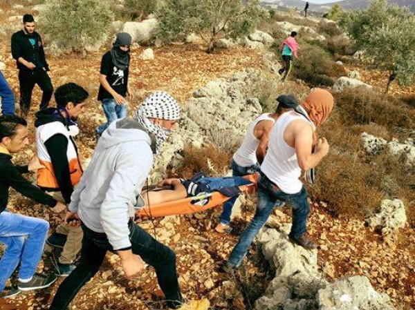 شباب محافظة سلفيت يشتبكون مع المستوطنين و جيش الاحتلال