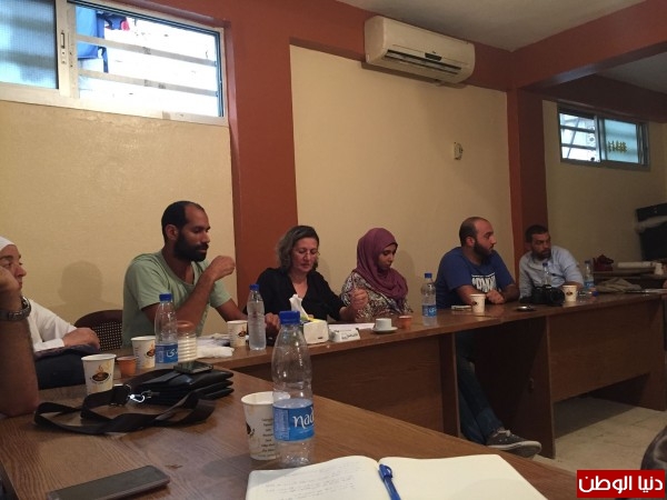 زيارة وفد شبابي فلسطيني إلى مخيم شاتيلا