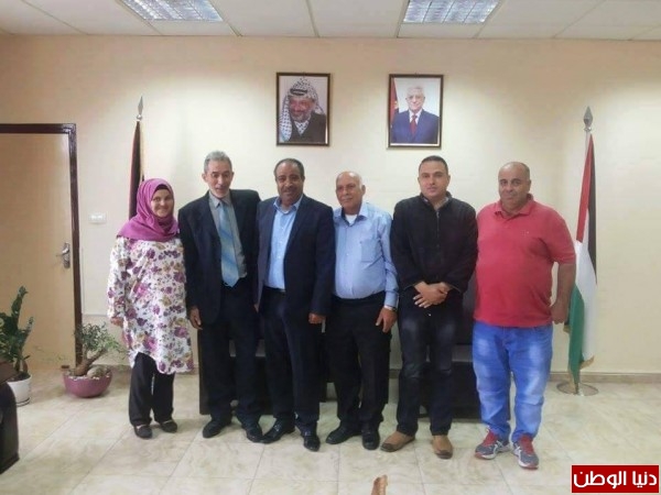 لقاء عمل مشترك بين محافظة سلفيت وجمعية ابداع الطفل