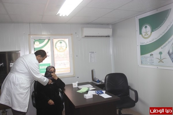 العيادات التخصصية السعودية في الزعتري تقدم العلاج لـ 1500 مريض سوري خلال الاسبوع 147