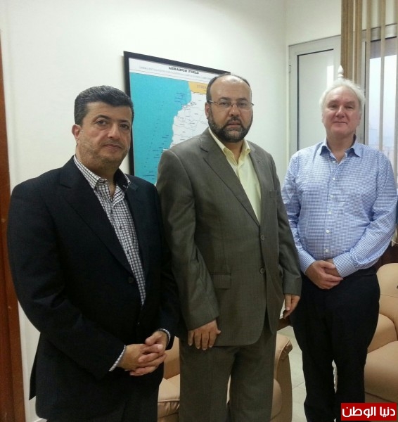حركة حماس تبحث مع المدير العام للأونروا أوضاع اللاجئين الفلسطينيين في لبنان