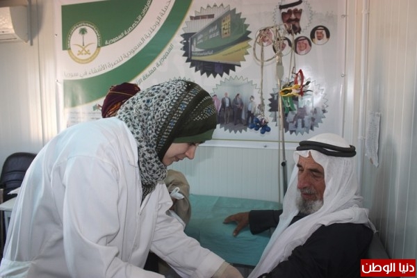 علاج اكثر من 8500 لاجئ سوري ضمن الجهود الطبية النبيلة التي تقدمها العيادات التخصصية السعودية في الزعتري
