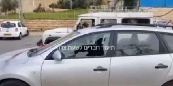 بالفيديو.. إطلاق نار على سيارة للمستوطنين قرب المسجد الإبراهيمي