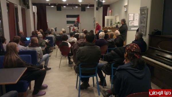 السويد .. باسل غطاس في أسبوع التضامن مع الشعب الفلسطيني