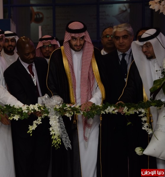 الامير عبد العزيز بن فيصل يفتتح معرضي الرياضة والصحة