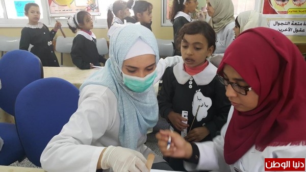 الاتحاد الفلسطيني لطلبة طب الأسنان | جامعة الأزهر - غزة ينظم حملة "بفرشاتي أرسم ابتساماتي 2 "