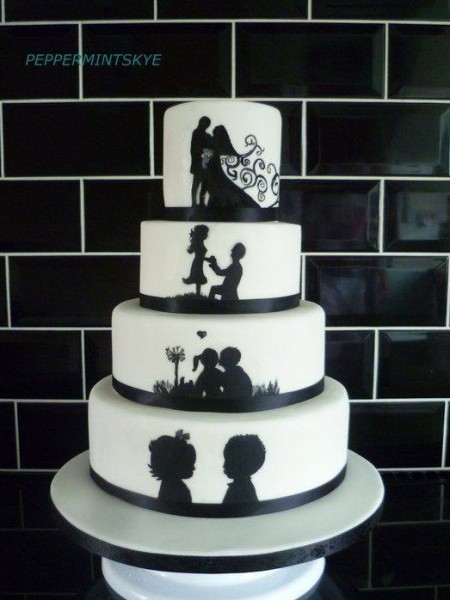 تصميمات مذهلة لكعكة الزفاف