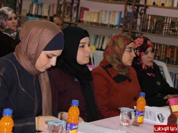 قلقيلية بنات جينصافوط الثانوية تنظم ورشة عمل واقع اللغة العربية في مدارسنا