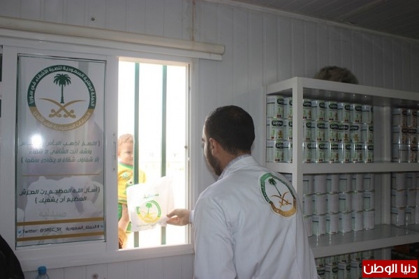 العيادات التخصصية السعودية قدمت 3500 وصفة طبية و 500 عبوة حليب صحي خلال الاسابيع الماضية