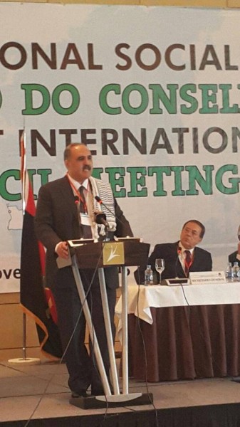 وفد فلسطين يشارك بمؤتمر الاشتراكية الدولية في أنغولا