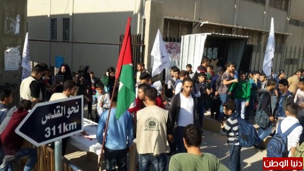 رابطة بيت المقدس" تطلق حملة لدعم انتفاضة القدس في مخيمات لبنان