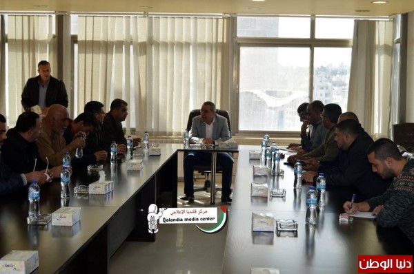 اجتماع مع الوزير حسين الشيخ واللواء زياد هب الريح لبحث سبل استرداد جثامين الشهداء