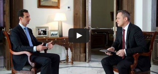 بالفيديو ...بشار الأسد : سأتنحى إن رغب السوريون بذلك..!