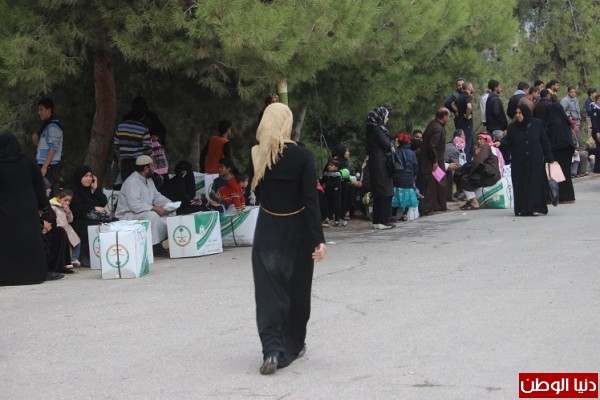 الحملة الوطنية السعودية لنصرة الاشقاء في سوريا توزع 281 الف قطعة شتوية