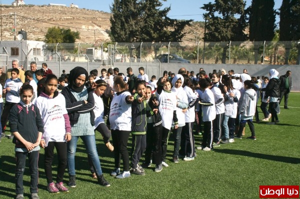 مؤسسات الفارعة تنظم مارثونا رياضيا للمعاقين في مركز صلاح خلف