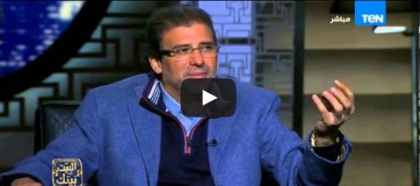 خالد يوسف: مظاهرات 25 يناير ليست فى صالح مصر