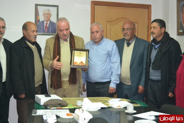 فتح تكرم عضو البلدية السابق "يونس فخر" في سلفيت