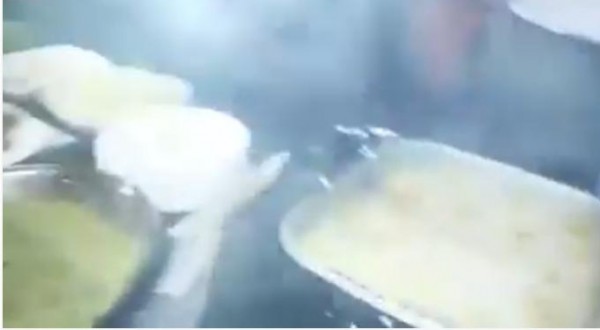فيديو:  الألمان يقفون في طابور للحصول على الفلافل السورية