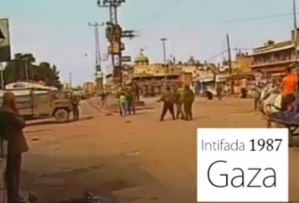 الفيديو الأطول والأكبر...المواجهات بين المواطنين والجيش الإسرائيلي في عام 1987 بمدينة غزة