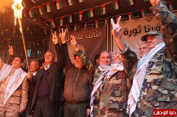 مسيرة لحركة فتح في ذكرى انطلاقتها في البص بجنوب لبنان